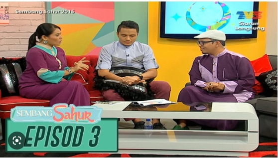 Sembang Sahur Program Talkshow di TV3 Live Malaysia